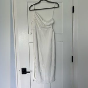 NWT Olivaceous Mae Midi Non Stretch dress - White - size M
